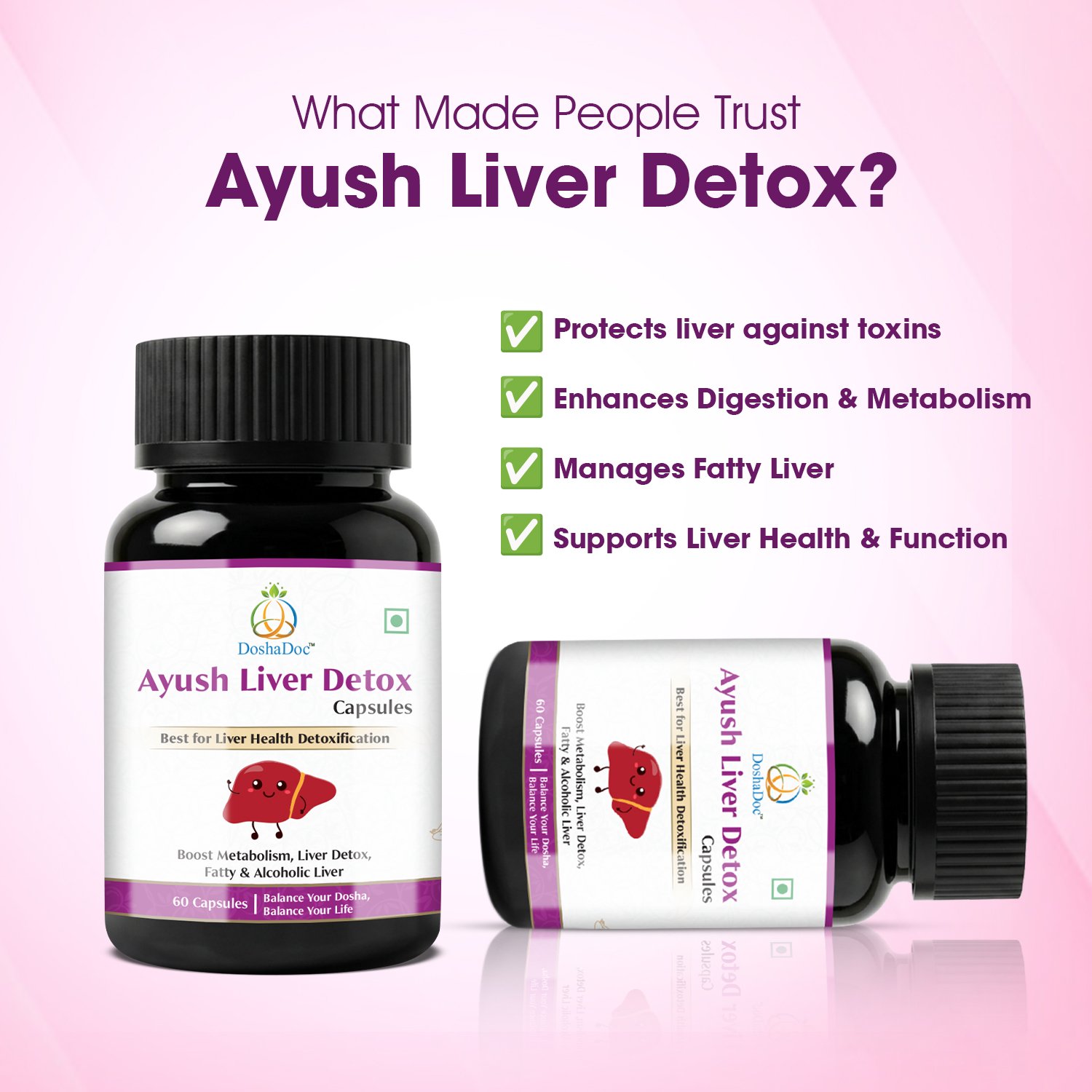Ayush Liver Detox Capsules - Image 6