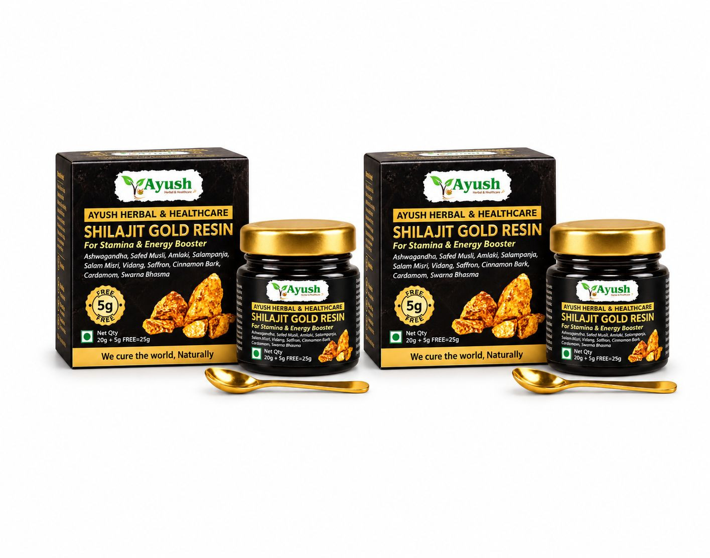 GOLD SHILAJIT WELLNESS COMBO-SPECIAL SALE